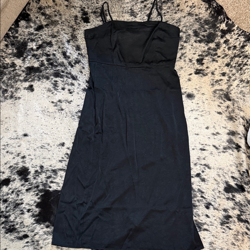 Classic Black Slip Dress